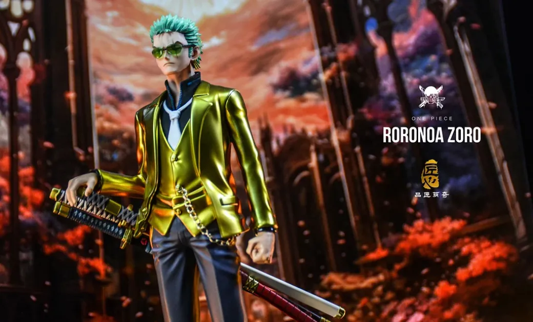 POP Scale Gran Tesoro Arc Roronoa Zoro - ONE PIECE Resin Statue - PJMQ Studios