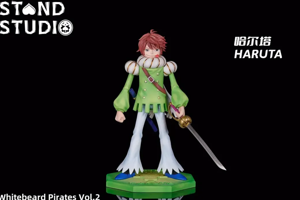 POP Scale Haruta & Rakuyo - ONE PIECE Resin Statue - STAND Studios