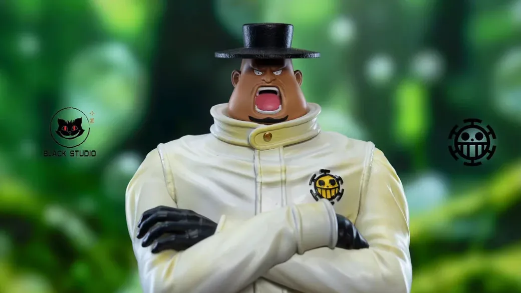 POP Scale Heart Pirate Series Law Underlings - ONE PIECE Resin Statue - Black Studios
