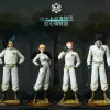 POP Scale Heart Pirate Series Ikkaku & Hakugan & Clione & Uni - ONE PIECE Resin Statue - Black Studios