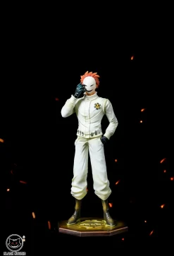 POP Scale Heart Pirate Series Ikkaku & Hakugan & Clione & Uni - ONE PIECE Resin Statue - Black Studios