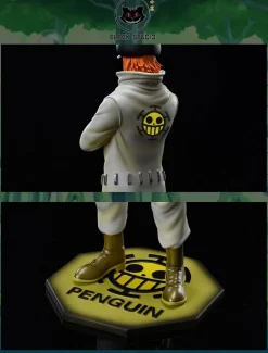 POP Scale Heart Pirate Series Penguin & Shachi - ONE PIECE Resin Statue - Black Studios