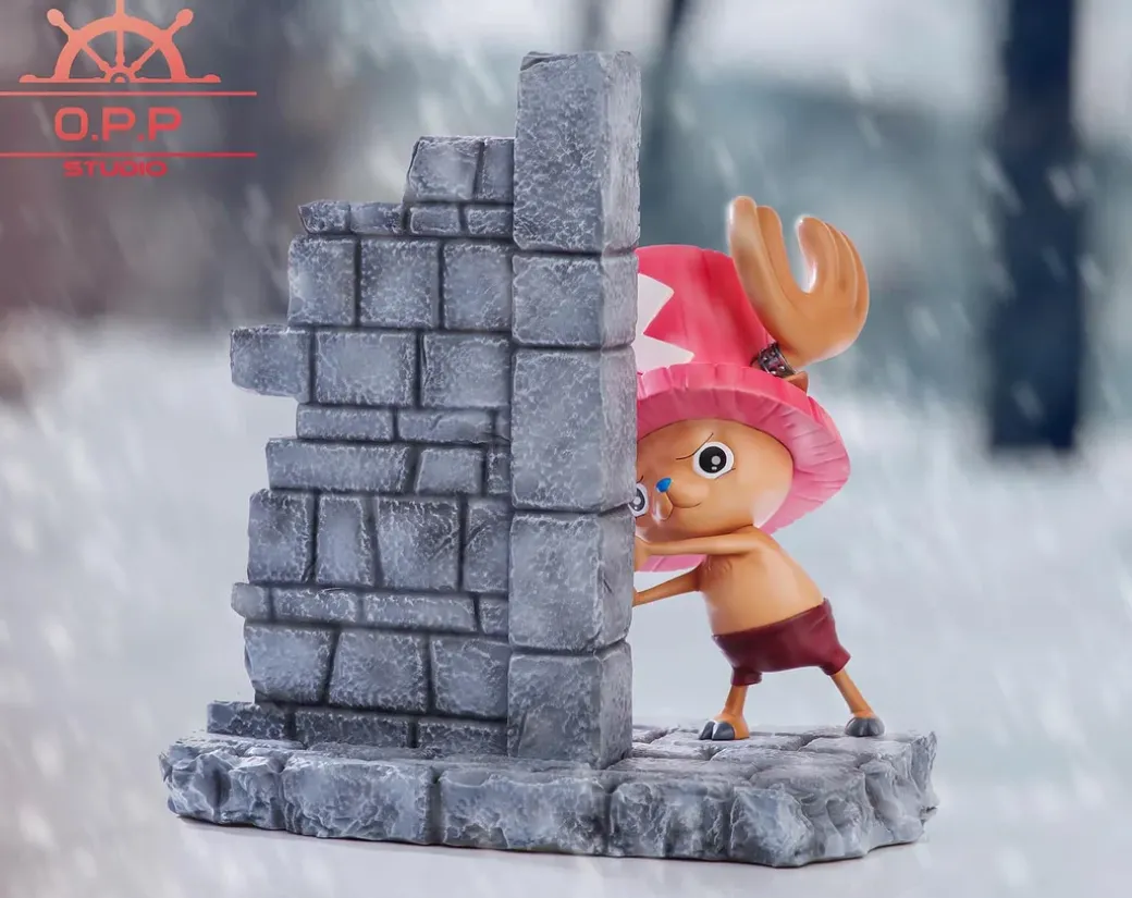 POP Scale Hiding Tony Tony Chopper - ONE PIECE Resin Statue - OPPS Studios