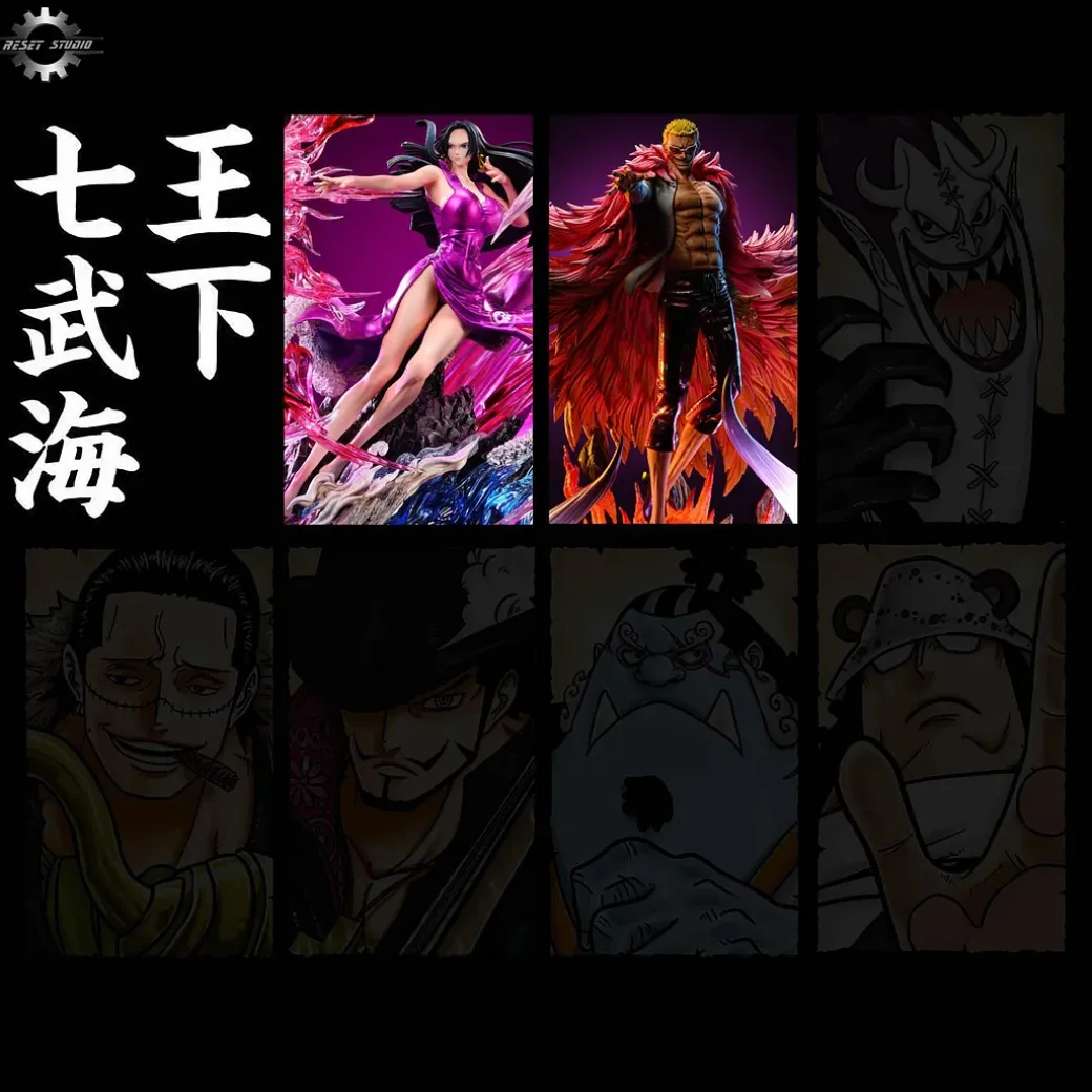POP Scale Holy Bullet Donquixote Doflamingo with LED - ONE PIECE Resin Statue - Reset Studio