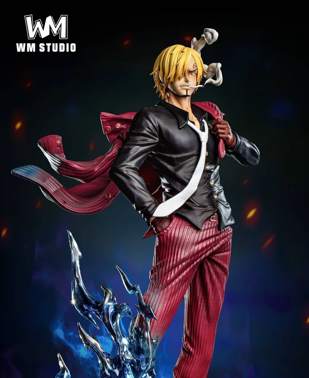 POP Scale Ifrit Jambe Sanji - ONE PIECE Resin Statue - WM Studios