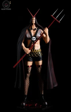 POP Scale Kid Pirates Series Wire & Heat - ONE PIECE Resin Statue - Black Studios