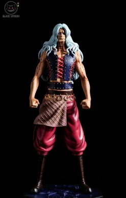 POP Scale Kid Pirates Series Wire & Heat - ONE PIECE Resin Statue - Black Studios