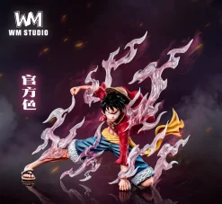 POP Scale Kneeling Gear 2 Monkey D. Luffy - ONE PIECE Resin Statue - WM Studios