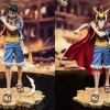 POP Scale Lucy & Monkey D. Luffy - ONE PIECE Statue - AS Studios