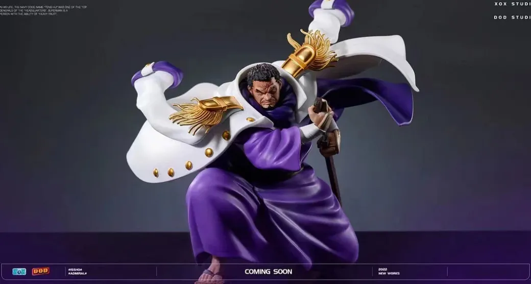 Pop Scale Marines Series admiral Issho/ Fujitora - ONE PIECE Resin Statue - DOD Studio