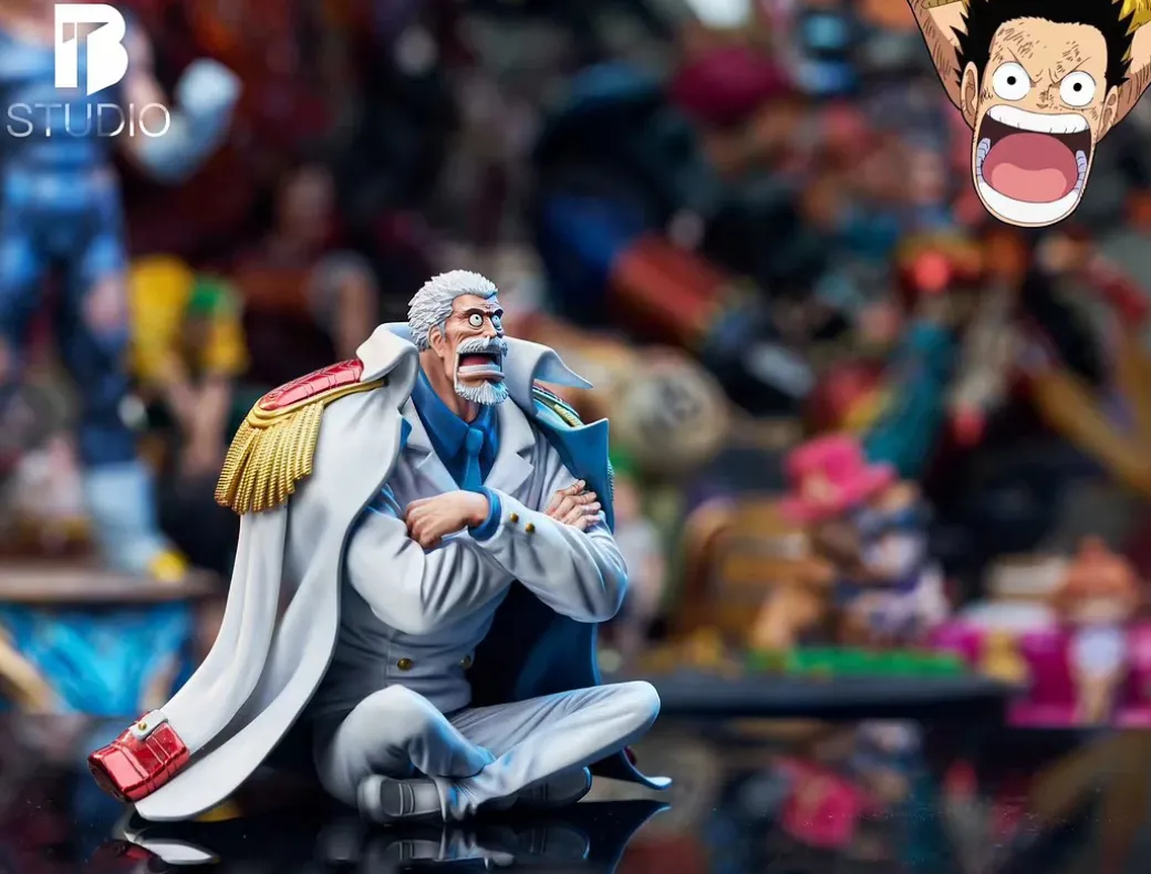 POP Scale Monkey D. Garp - ONE PIECE Resin Statue - BT Studios
