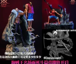 POP Scale Monkey D. Luffy vs Sir Crocodile - ONE PIECE Resin Statue - OPPS Studios