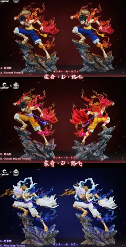 POP Scale Monkey D. Luffy - ONE PIECE Resin Statue - Cheng Studios