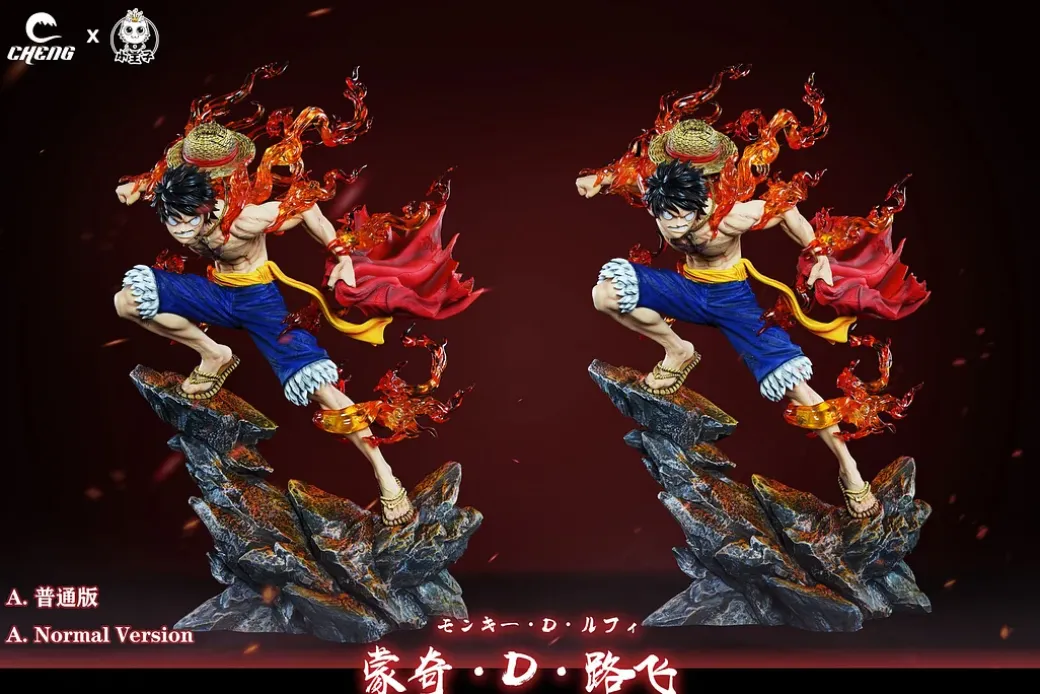 POP Scale Monkey D. Luffy - ONE PIECE Resin Statue - Cheng Studios