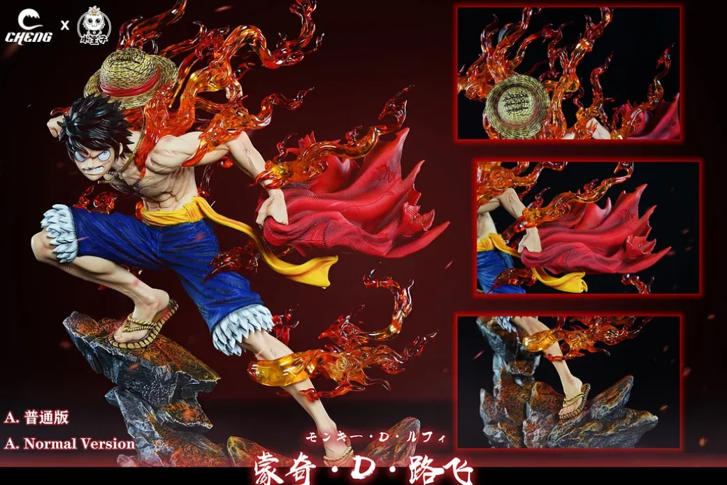POP Scale Monkey D. Luffy - ONE PIECE Resin Statue - Cheng Studios