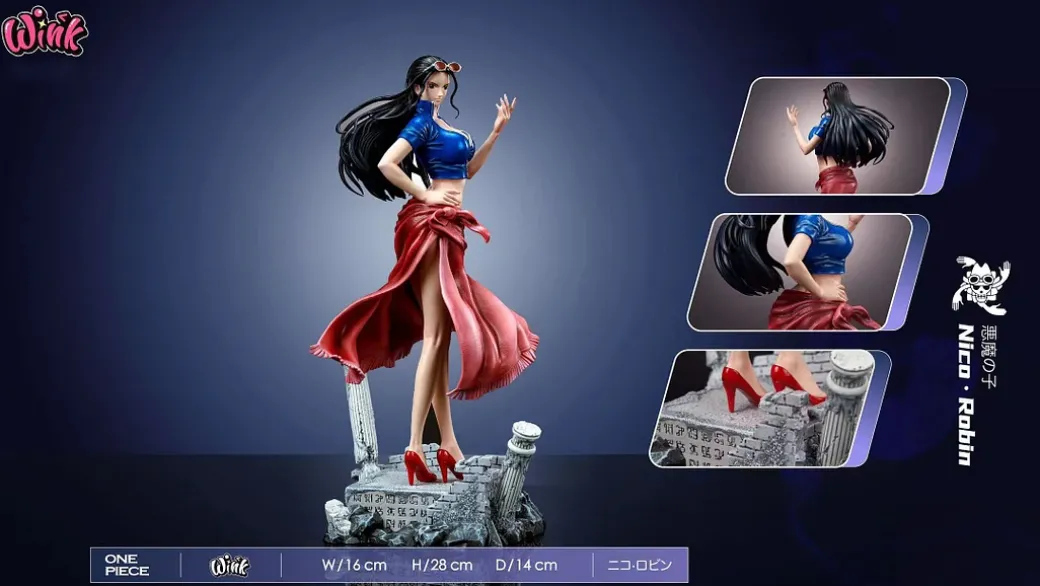 POP Scale Nico Robin - ONE PIECE Resin Statue - Wink Studio