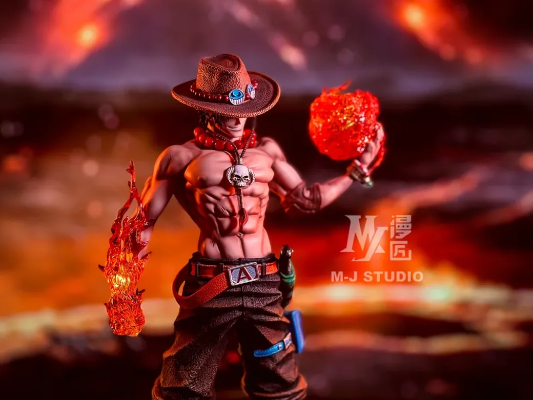 POP Scale Nirvana Portgas D. Ace - ONE PIECE Resin Statue - M-J Studio