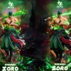 POP Scale Onigashima Roronoa Zoro with LED - ONE PIECE Resin Statue - MengXin Studio