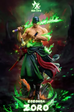 POP Scale Onigashima Roronoa Zoro with LED - ONE PIECE Resin Statue - MengXin Studio