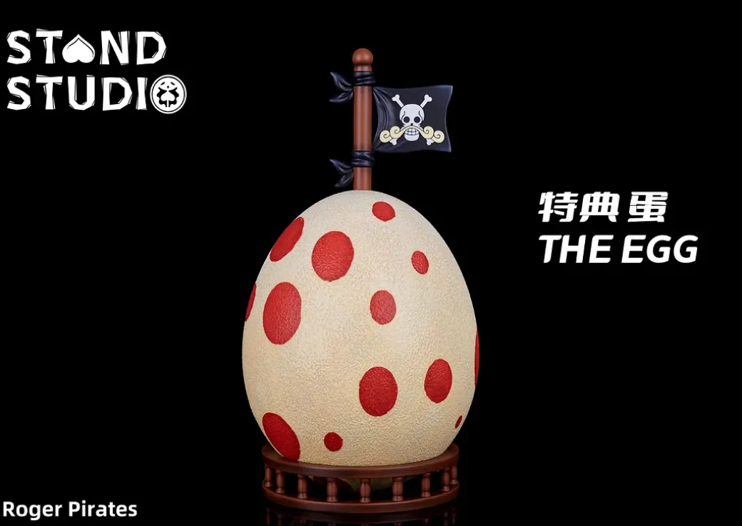 POP Scale Petermoo & Bankuro & Egg - ONE PIECE Resin Statue - STAND Studios