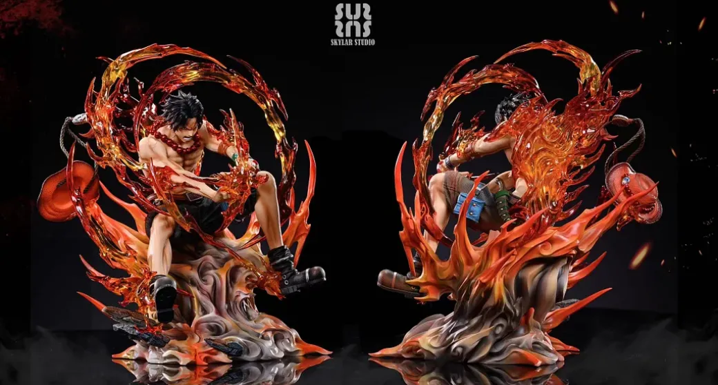 POP Scale Portgas D. Ace - ONE PIECE Resin Statue - SKYLAR-Studio