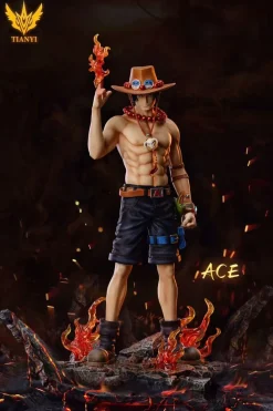 POP Scale Portgas D. Ace - ONE PIECE Resin Statue - TIANYI Studios