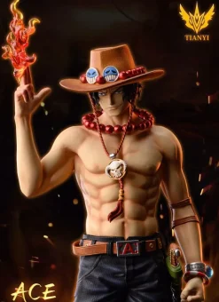 POP Scale Portgas D. Ace - ONE PIECE Resin Statue - TIANYI Studios