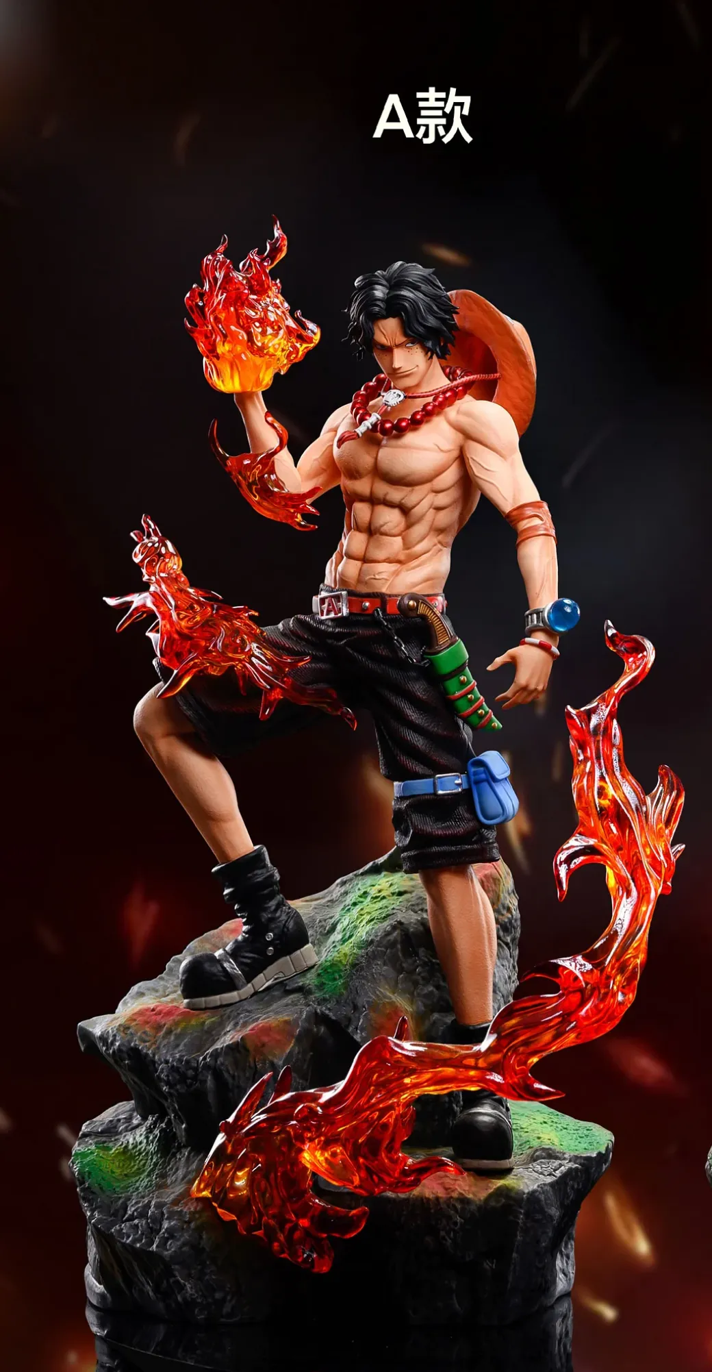 POP Scale Portgas D. Ace - ONE PIECE Resin Statue - Iron Knight Studios