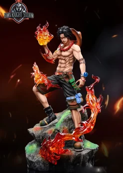 POP Scale Portgas D. Ace - ONE PIECE Resin Statue - Iron Knight Studios