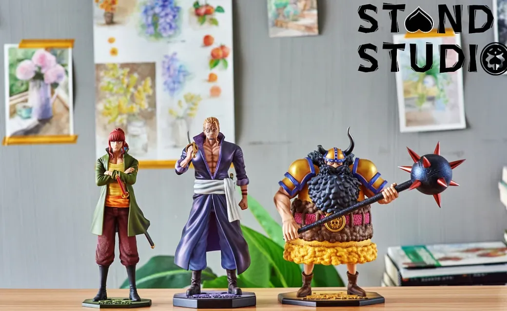 POP Scale Roger Pirates Series 009 Spencer & Millet Pine - ONE PIECE Resin Statue - STAND Studios