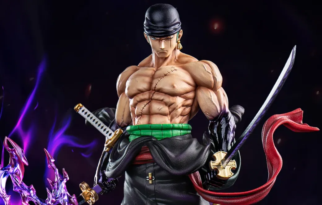 POP Scale Roronoa Zoro - ONE PIECE Resin Statue - WM Studios