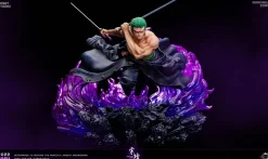 POP Scale Roronoa Zoro with LED - ONE PIECE Resin Statue - Reset Studio