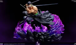 POP Scale Roronoa Zoro with LED - ONE PIECE Resin Statue - Reset Studio