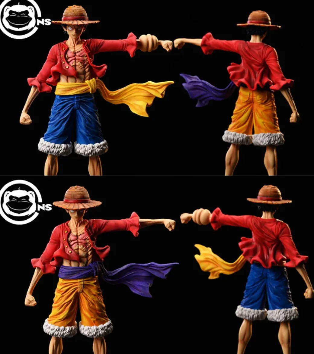 POP Scale Sabaody Archipelago Arc Monkey D. Luffy & Onigashima Monkey D. Luffy - ONE PIECE Resin Statue - CNS Studios