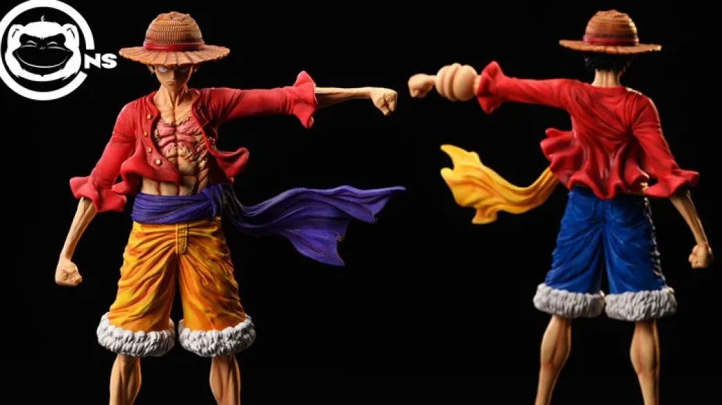 POP Scale Sabaody Archipelago Arc Monkey D. Luffy & Onigashima Monkey D. Luffy - ONE PIECE Resin Statue - CNS Studios