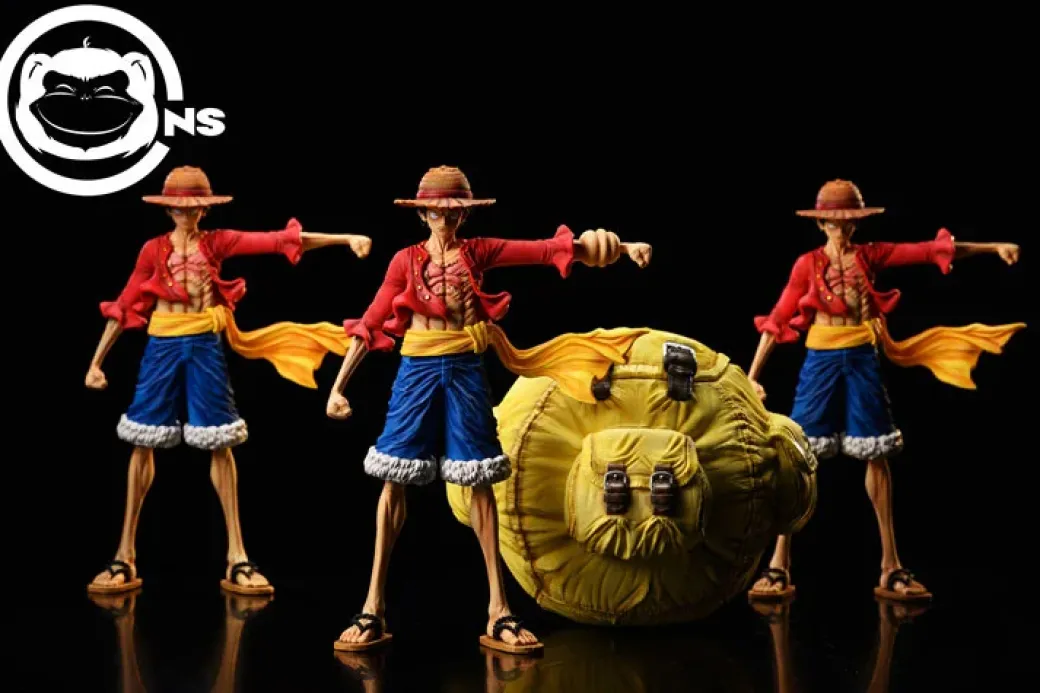 POP Scale Sabaody Archipelago Arc Monkey D. Luffy & Onigashima Monkey D. Luffy - ONE PIECE Resin Statue - CNS Studios