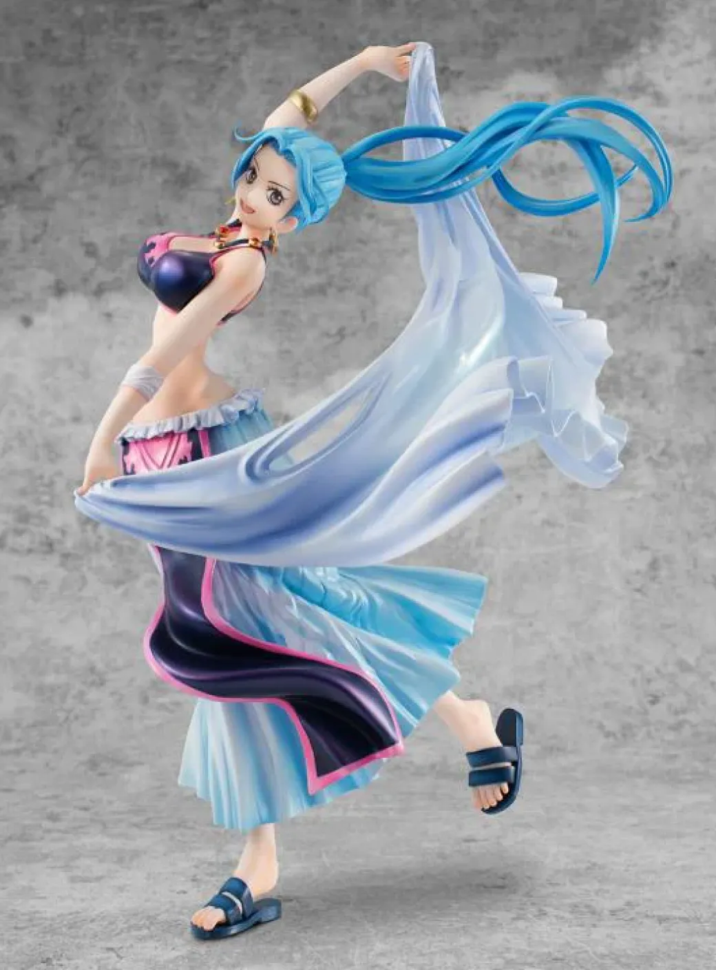 POP Scale Second Edition Memory Playback Series Nefertari Vivi - ONE PIECE Official Statue - MegaHouse