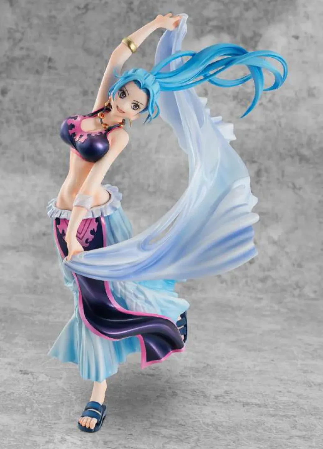 POP Scale Second Edition Memory Playback Series Nefertari Vivi - ONE PIECE Official Statue - MegaHouse