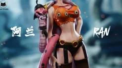 POP Scale Shakuyaku & Ran - ONE PIECE Resin Statue - Black Studios