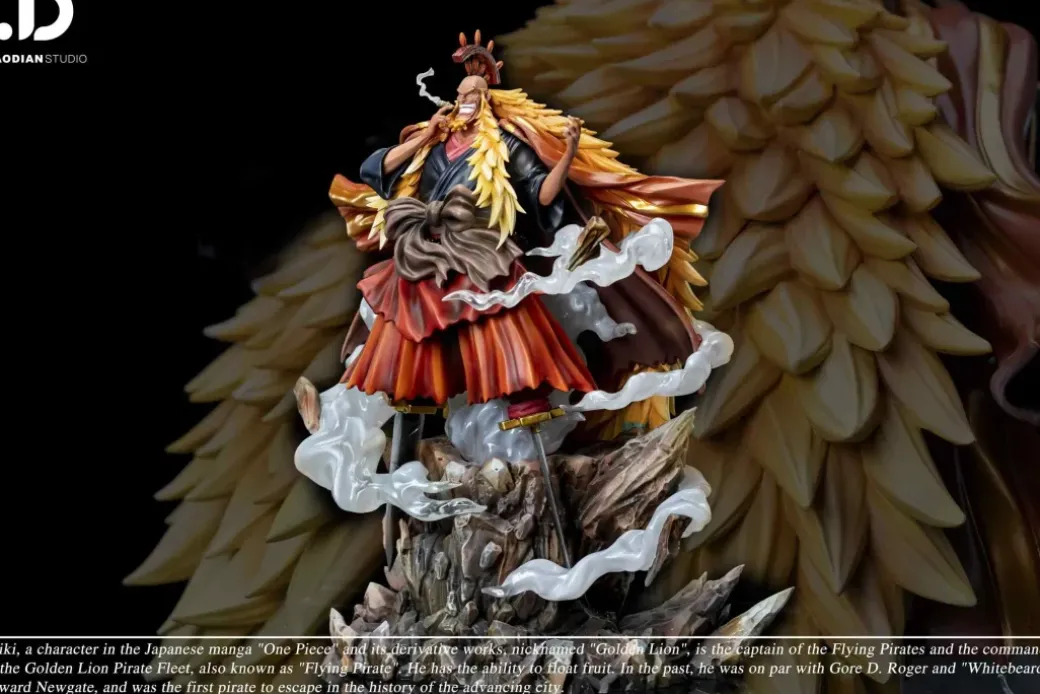 POP Scale Shiki the Golden Lion - ONE PIECE Resin Statue - JiaoDian Studio