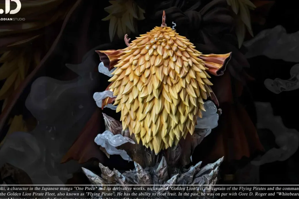 POP Scale Shiki the Golden Lion - ONE PIECE Resin Statue - JiaoDian Studio