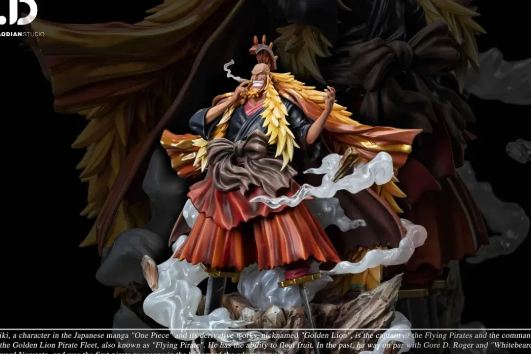 POP Scale Shiki the Golden Lion - ONE PIECE Resin Statue - JiaoDian Studio