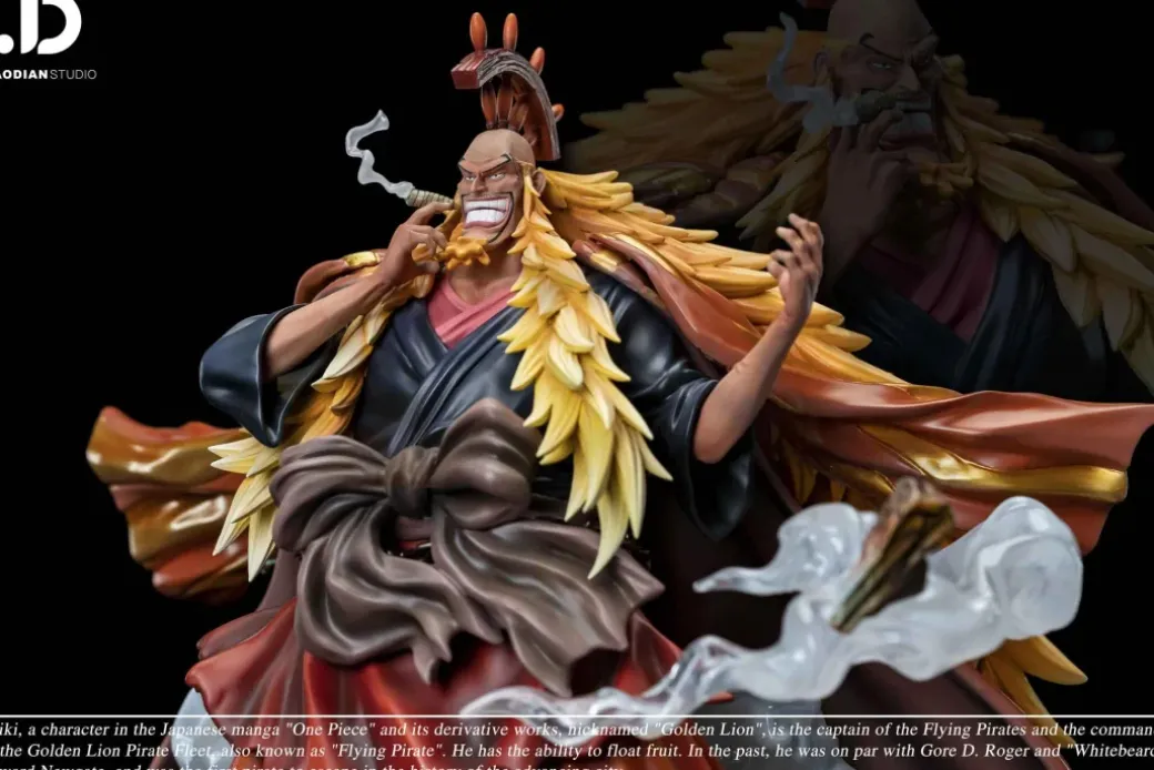 POP Scale Shiki the Golden Lion - ONE PIECE Resin Statue - JiaoDian Studio