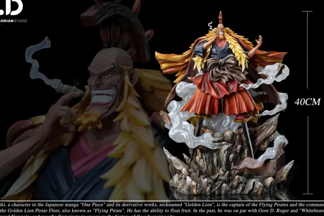 POP Scale Shiki the Golden Lion - ONE PIECE Resin Statue - JiaoDian Studio