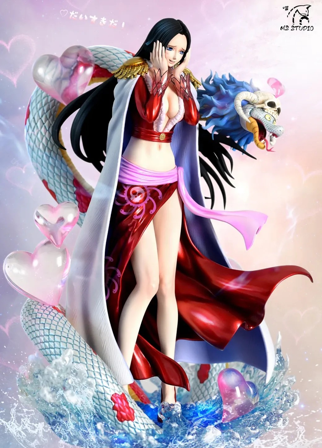 POP Scale Shy Boa Hancock - ONE PIECE Resin Statue - MS-Studio