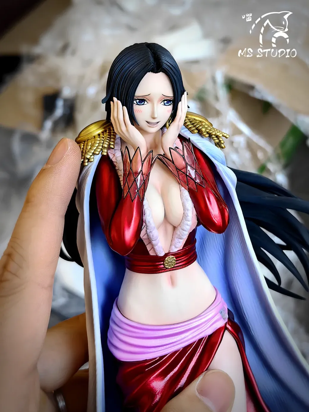 POP Scale Shy Boa Hancock - ONE PIECE Resin Statue - MS-Studio