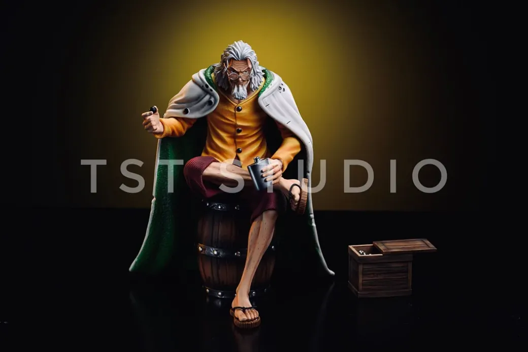 POP Scale Silvers Rayleigh - ONE PIECE Resin Statue - TST Studio