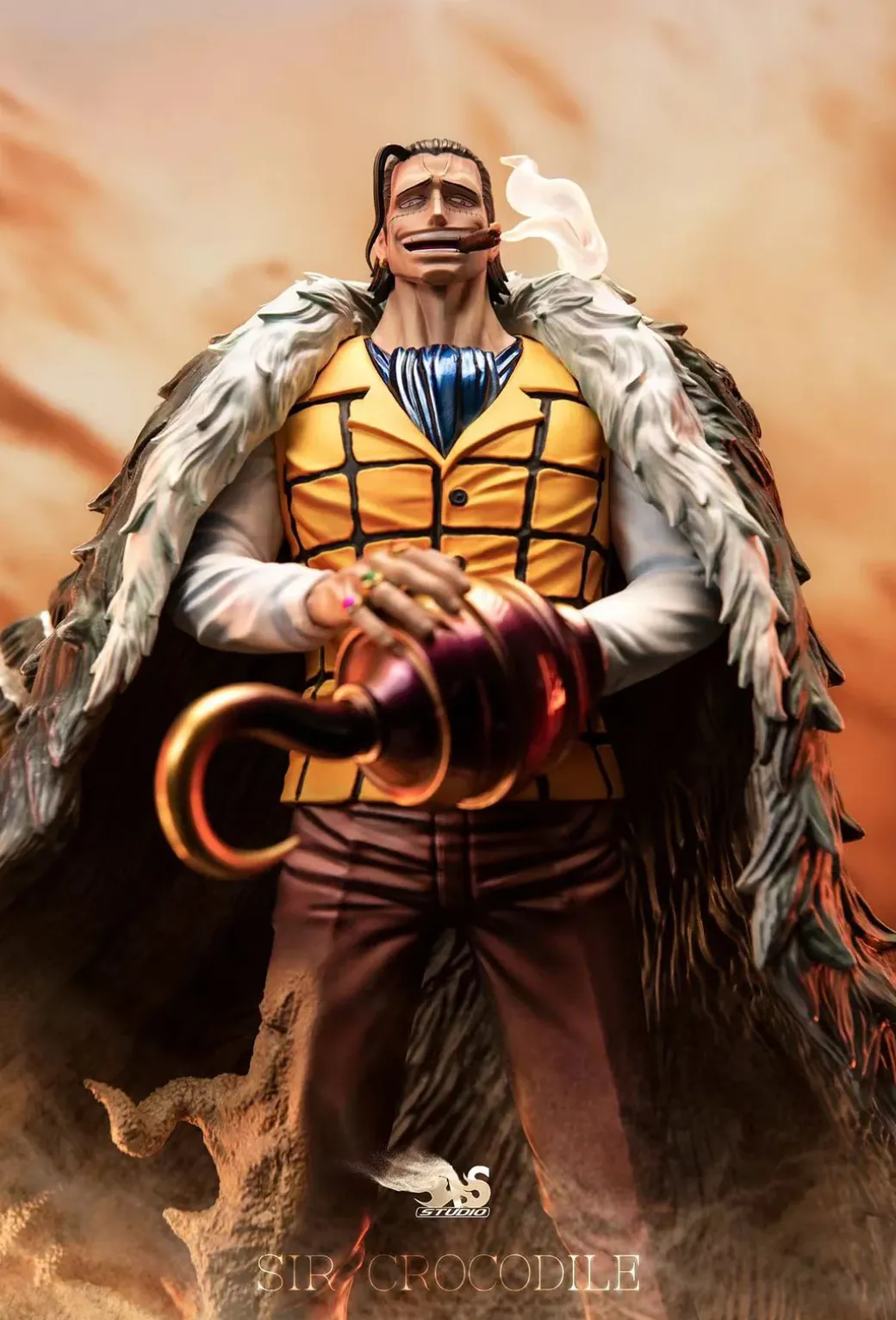 POP Scale Sir Crocodile - ONE PIECE Resin Statue - AS Studios