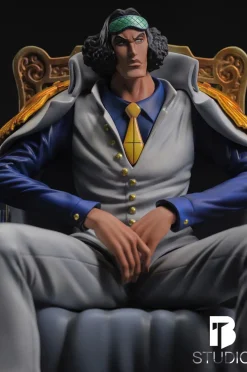 Pop Scale Sitting Kuzan/ Aokiji - ONE PIECE Resin Statue - BT Studios
