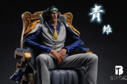 Pop Scale Sitting Kuzan/ Aokiji - ONE PIECE Resin Statue - BT Studios